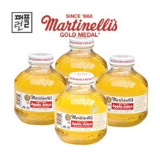 마르티넬리 골드메달 애플주스, 296ml, 4개