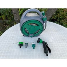 3分10米手提式水管收納器含6段水槍, 1個