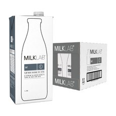 호주 밀크랩 오트밀크 MILKLAB 바리스타 귀리 비건 음료 8 x 1L