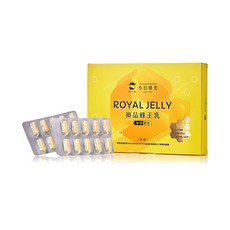 小日蜂光 蜂王乳植物膠囊, 1盒, 60顆