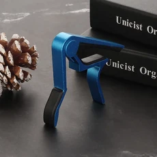 알루미늄 합금 금속 기타 카포 변경 클램프 키 톤 조정을 어쿠스틱 클래식 기타 카포, [05] 파란, 05 파란