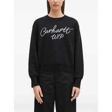 칼하트윕 로고 스웨터