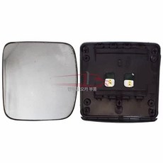 볼보 FH460 FH500 트럭 호환 사이드미러 부품, 1개, 왼쪽 운전석 소형 거울 렌즈, 기본 색상