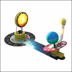 4in1 지구와 달 운동모형 삼구의, 1개