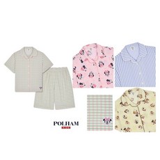 [백화점 정품] 26년SALE 폴햄 POLHAM 여아) 레이온 4부 디즈니 파자마 세트 PKG2UI2210