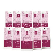 라비스코 닥터포켓 블랙체리 휴대용 카드형 손소독제 의약외품 15ml 10개입 더 (향 랜), 10개