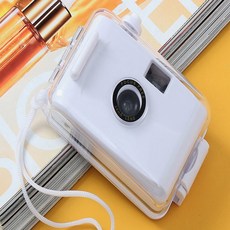 이샵 다회용 방수 토이카메라 화이트 수중촬영 방수필름카메라 레트로감성 방수토이카메라필름