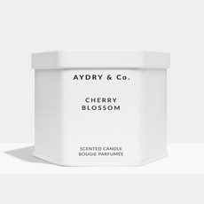 AYDRY & CO. 香氛蠟燭 簡約白色六角錫罐 212g 美國製, 1個, 現貨7.5oz✨日本櫻花 Cherry