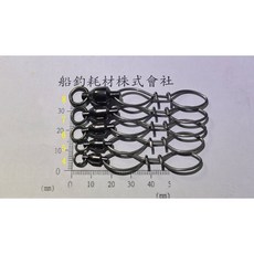 船釣耗材專賣 船釣深淺場敲底釣組快速連結培林魔術別針20入組，快速更換釣組，減少纏繞，提升釣魚效率, 1個, 5#+大魔術別針