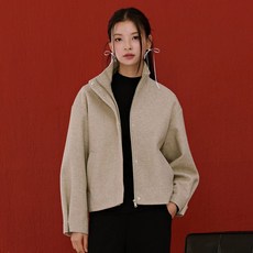 체이스컬트 여성 울라이크 하이넥 반코트-DFRG1171C0X