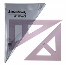 문구용품 제도용자 45cm 삼각 자 세트 대형, 개 (1개입)