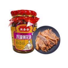 (배터짐) 야성 항아리 조기조림 중국 생선 황화위 통조림, 1개, 350g