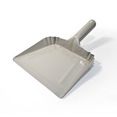 건설현장용 철재 쓰레받기 그레이 24cm, 회색, 1개