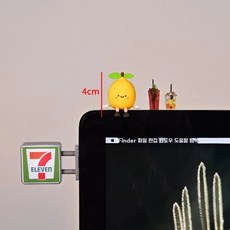 치유 램프 브랜드 장식품 작업은 장식 데스크탑 액세서리 유물을 화면 모니터 안정시킵니다., 1, J. 발광 간판 + 레몬 진실 + 음료 2잔