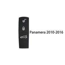 호환 자동차 쉘 버튼용 키링 키케이스 포르쉐 9ya 카이엔 971 Panamera 교체 고무 패드 플립 리모컨, 02 B