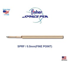 Fisher Space Pen SPRF 系列 0.5mm 筆芯, 1個, 藍色墨水, 藍色