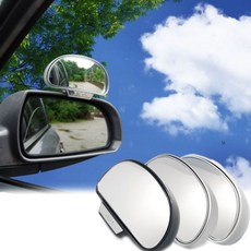 네오 사이드 보조미러 보조밀러 사각지대미러 ers*60486cg, 블랙, 1개