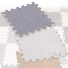 홍토미 퍼즐 매트 5p 층간소음매트, 베이지