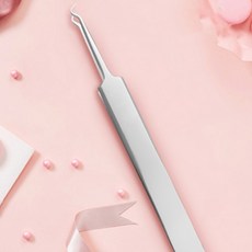 정밀 핀셋 커브형 족집게 여드름 피지 뾰루지 제거