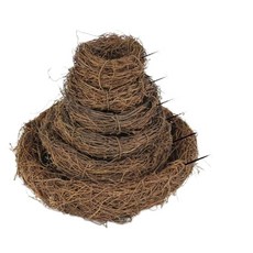 걸이식 둥지 병아리 조류 야외 메추리 따뜻한 닭장 짚, 두꺼운 6cm 1개, 1개