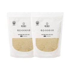 모닝팜 국산 쪄서볶은 서리태가루 검은콩가루 미숫가루 선식, 500g, 2개