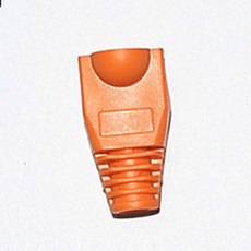이더넷 네트워크 케이블 커넥터 플러그 어댑터 캡 RJ45 CAT6 CAT5e Cat 5 보호 슬리브 멀티컬러 50 100 개/로트, 주황색, 50 PCS