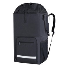棒棒家居 70L 後背包洗衣袋 / 洗衣籃, 黑色 (4入內可超取/店取)