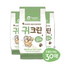 펫 관리 눈귀 클렌징 물티슈 30매 강아지 전용 위생 세정제_ 2027644EA
