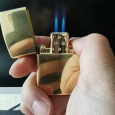 【崇德店】Zorro佐羅Z902純銅外殼套裝 Z513充氣打火機 內膽透明油倉雙火防風打火機