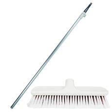 小閨祕 專業美式洗車刷組 (1刷頭 1專用鋁柄) 毛刷 清潔 除塵 洗車刷 汽車美容 噴水, 1個, 美式洗車刷組-限宅配