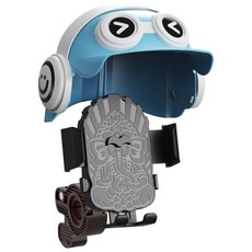 오토바이 햇빛 빗물 가리개 스마트폰 거치대, 프레임강관, 18*15*10.5CM, 블루