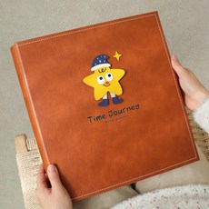 머스코 가족 대용량 사진 수납 포토앨범, 5인치 전면세로 520장, 1매, 스타즈