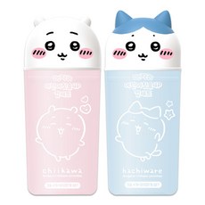 먼작귀 어린이칫솔4p 컵세트 2종, 1세트, 2개입, 핑크+블루 1세트, 2개입, 핑크+블루