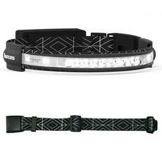 오비트 2025 에디션 헤드램프 – 210° 와이드 빔 + 60° 포커스 라이트 1020 루멘 USB-C 충전 가능 IP56 방수 가벼운 LED 캠핑 작업 달리기 야외용, Black