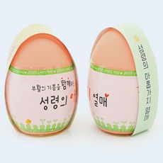 NEW 부활절계란화분 콩키우기 성령의9가지열매 6148, 1개