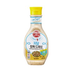 [오뚜기] 저당 참깨 드레싱 250g, 6개