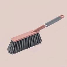 긴손잡이와 부드러운 솔이 있는 먼지 제거용 빗자루 침실 바닥 및 카펫 청소에 사용됩니다., 01 Pink