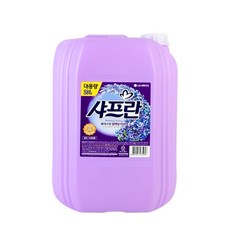 LG생활건강 샤프란 20L 섬유유연제 대용량 - 1통, 1개