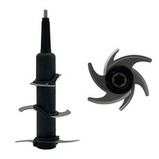 교체용 블렌더 6블레이드 어셈블리 닌자 블렌더 주방 시스템 1100W 1200W NJ600/NJ602/BL550/BL660/BL700/BL770 등과 호환 모델: 316K, 교체용 블렌더 6블레이드 어셈블리, 닌자 주방 시스템