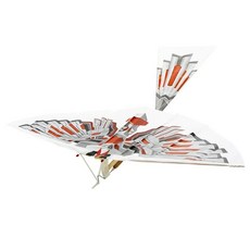 中天模型 翼神仿生魯班飛鳥橡筋動力撲翼機 DIY版飛機模型 袋裝, 1個, 翼神一代