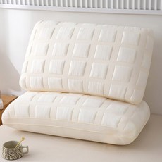 밴프 프레시라운베개 1000g 빵빵한 충전솜 통기성좋은 베개 숙면베개 쿠션 침구 압축포장, 1개, 화이트