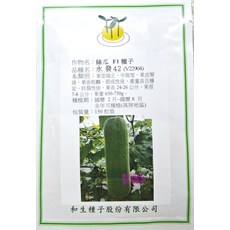 永發42號絲瓜種子 F1 永發種苗 產量高且穩定, 1包