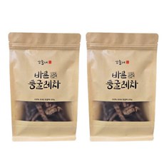 꼬숩네 끓이지 않고 찬물에 잘 우러나는 자연산 둥굴레 국산 둥굴레차 티백, 1개, 100g, 2개입