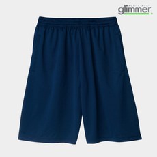 글리머 남녀공용 반바지 올라운드 드라이 단체복 하프팬츠 00325 네이비