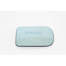 ADT 車燈車材 BMW E38 96-02 後視鏡 除霧廣角鏡片含底座, 1個