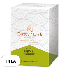 베티나르디 라벤더 티백, 1g, 20개입, 14개