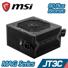 MSI MAG A550BN 電源供應器 550W 80 Plus Bronze 認證