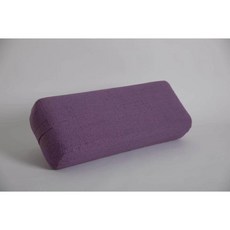볼스터 명상 요가 필라테스 베개 홈트 쿠션 스트레칭, A. 어두운 보라색, 1개, 어두운보라색