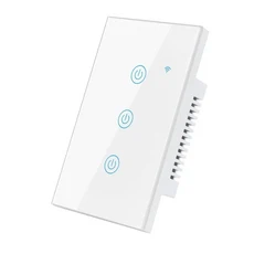 IOTO RO TASMOTA 8285는 스위치 없음 홈 작동 MQTT 함께 필요 어시스턴트와 벽 중립, 3 Gang Tas