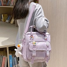 스콰즈 크로스백 백팩 투웨이 캐주얼 가방 스퀘어백 SJI100